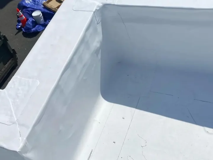 flat roof top